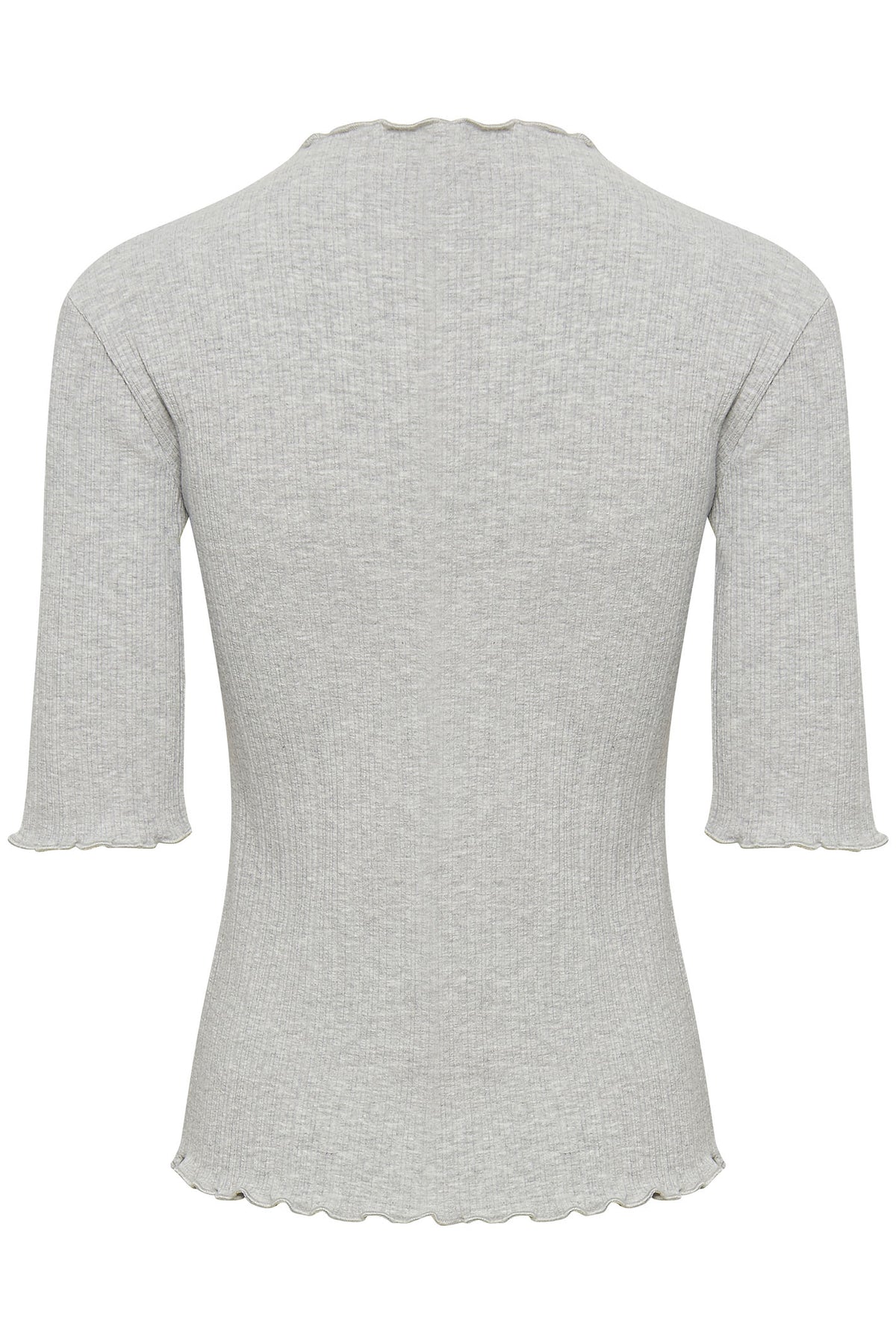 CandaceKB SS Tee Opal Gray Melange - 10103315