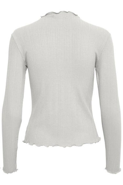 CandaceKB LS Tee Opal Gray Melange - 10103316 Thumbnail
