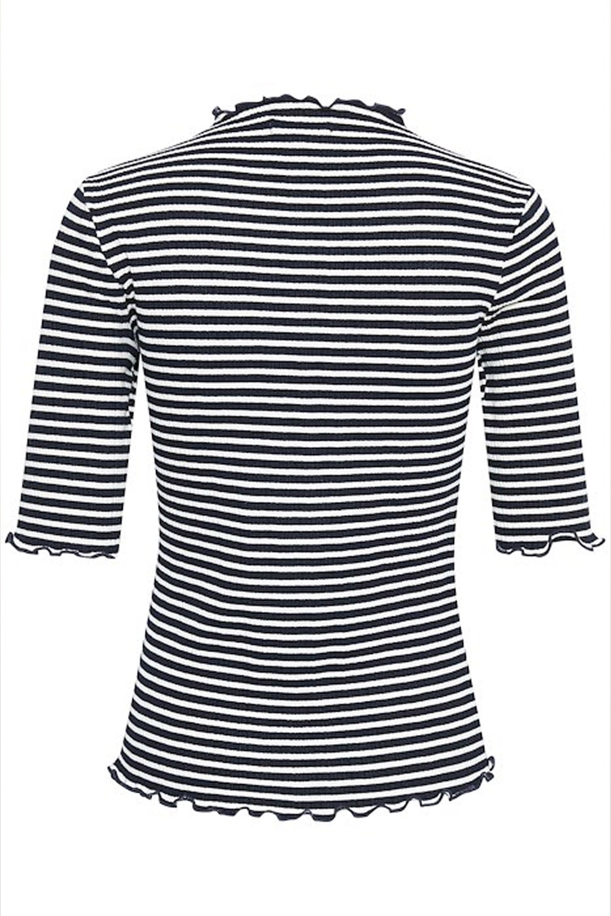 CandaceKB Stripe SS Night Sky/Egret Stripe - 10103631