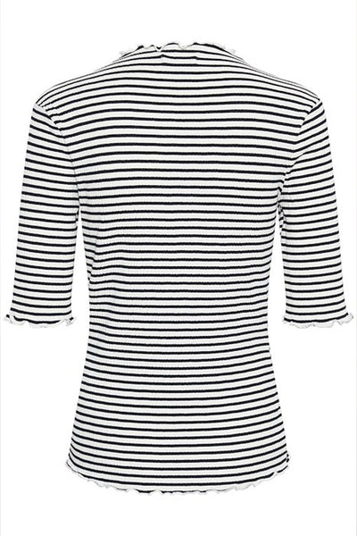 CandaceKB Stripe SS Egret/Night Sky Stripe - 10103631 Thumbnail