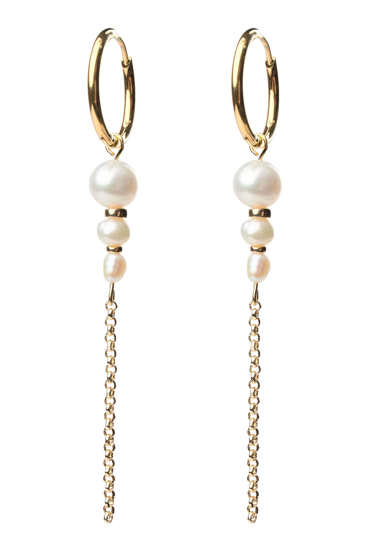 JULIE WHITE PEARL TILBEHØR GULD - JULIE WHITE PEARL