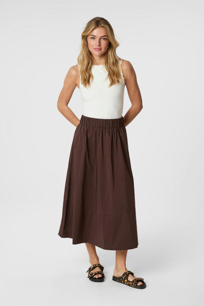 Yara Poplin Dark brown - 158280 Thumbnail