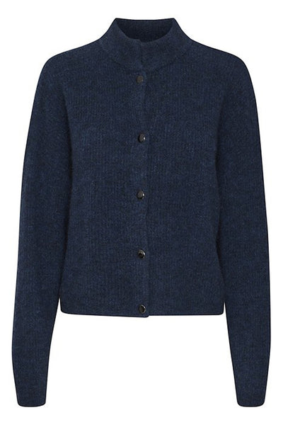 AlphaGZ short cardigan NOOS Dark Indigo M‚lange - 10905931 Thumbnail
