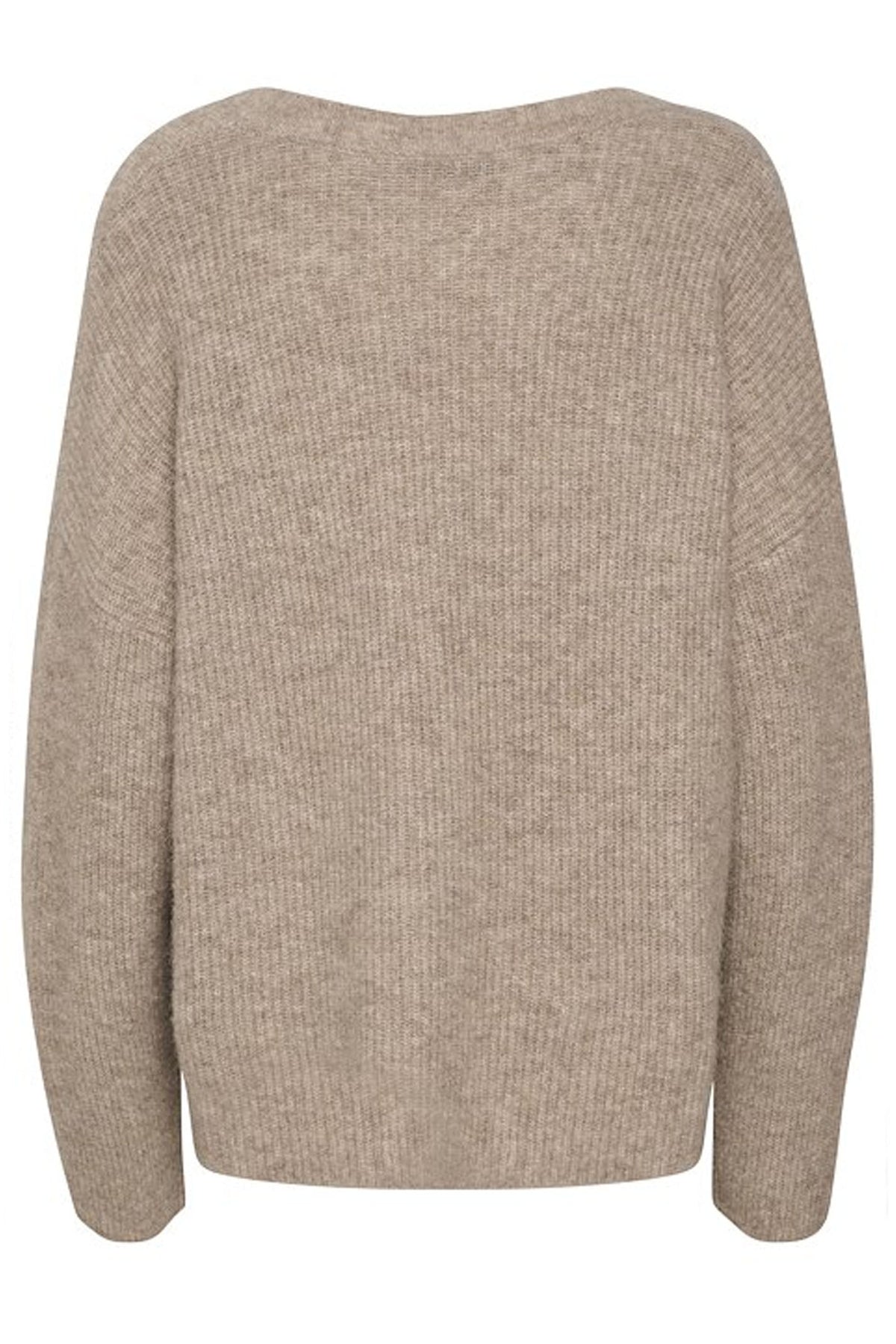 AlphaGZ V-pullover NOOS Warm Sand Melange - 10905932