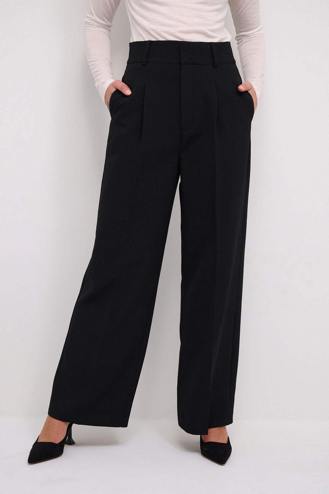 28 THE TAILORED HIGH PANT Black - 10703971