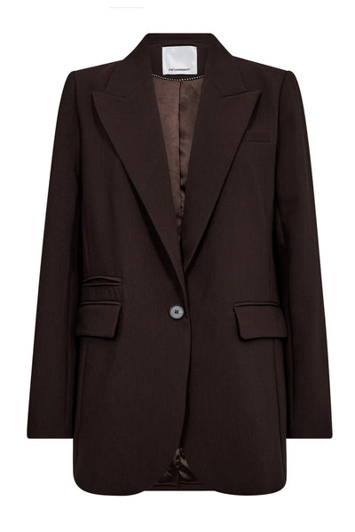 VolaCCSingleOversizeBlazer*OUT 145-Dark Brown - 30050 Thumbnail