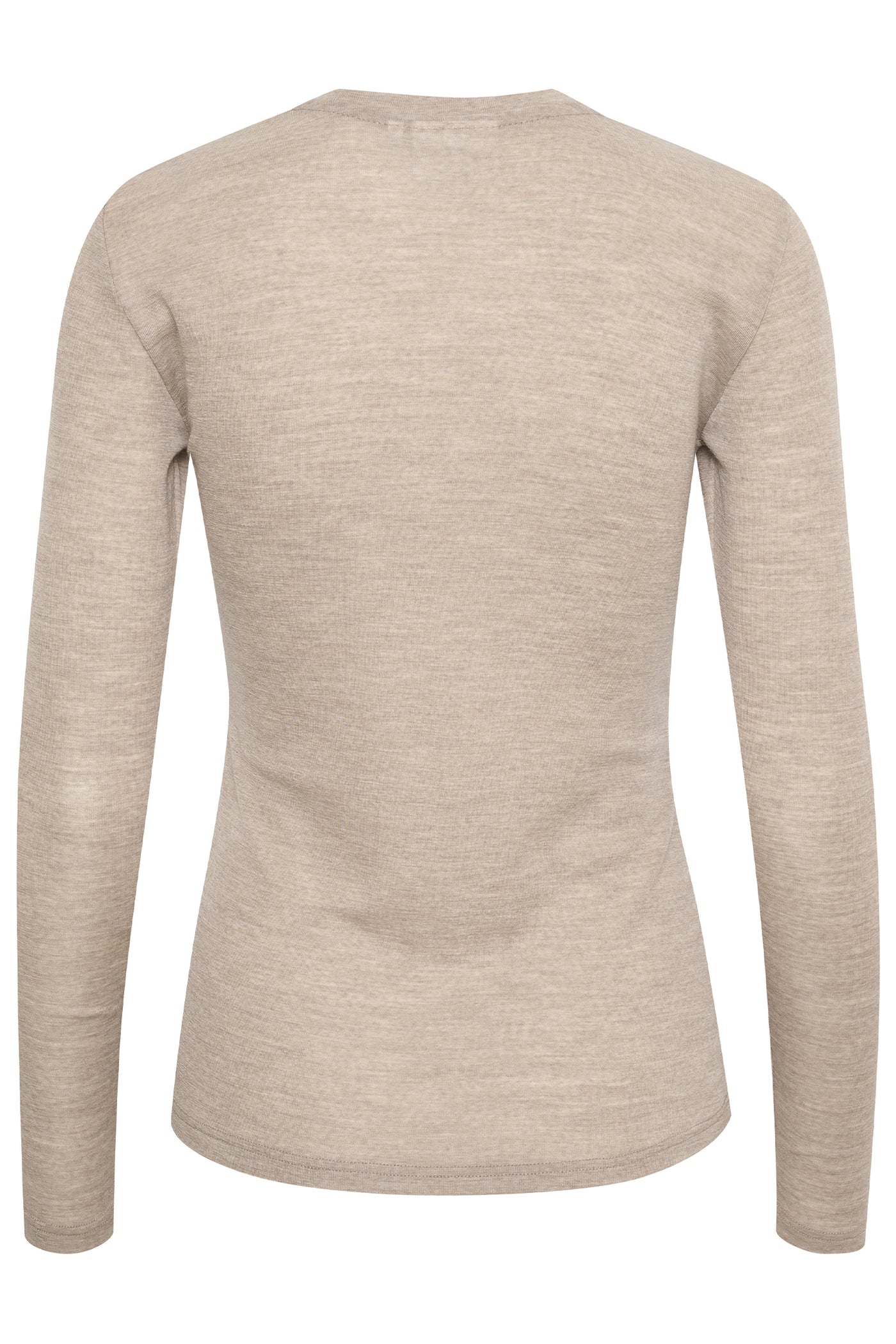 NiniaGZ ls wool roundneck NOOS Sand melange - 10906718