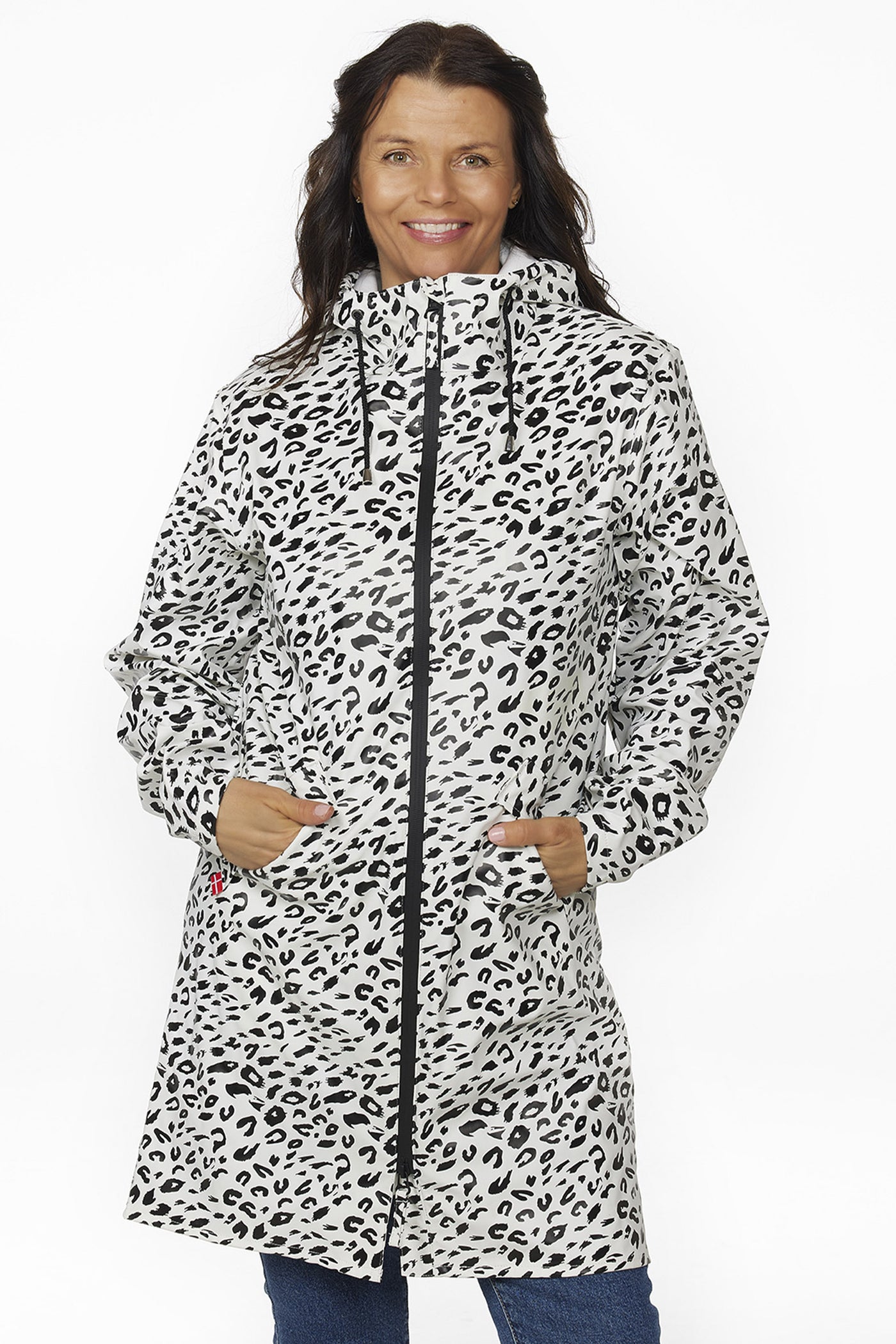 Rain jacket Leopard Print - 2825. Print