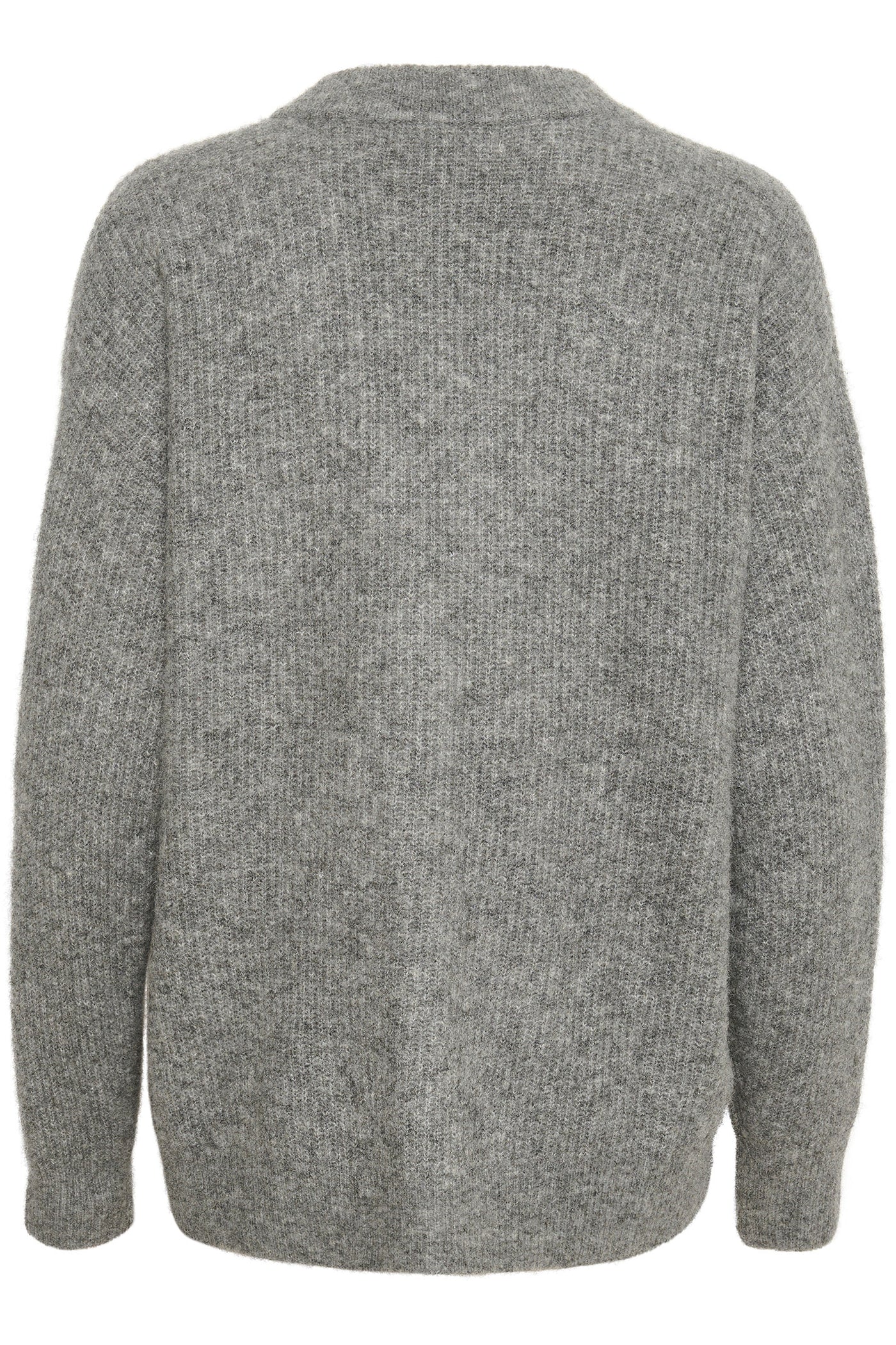 DebbieKB Long Cardigan Opal Gray Melange