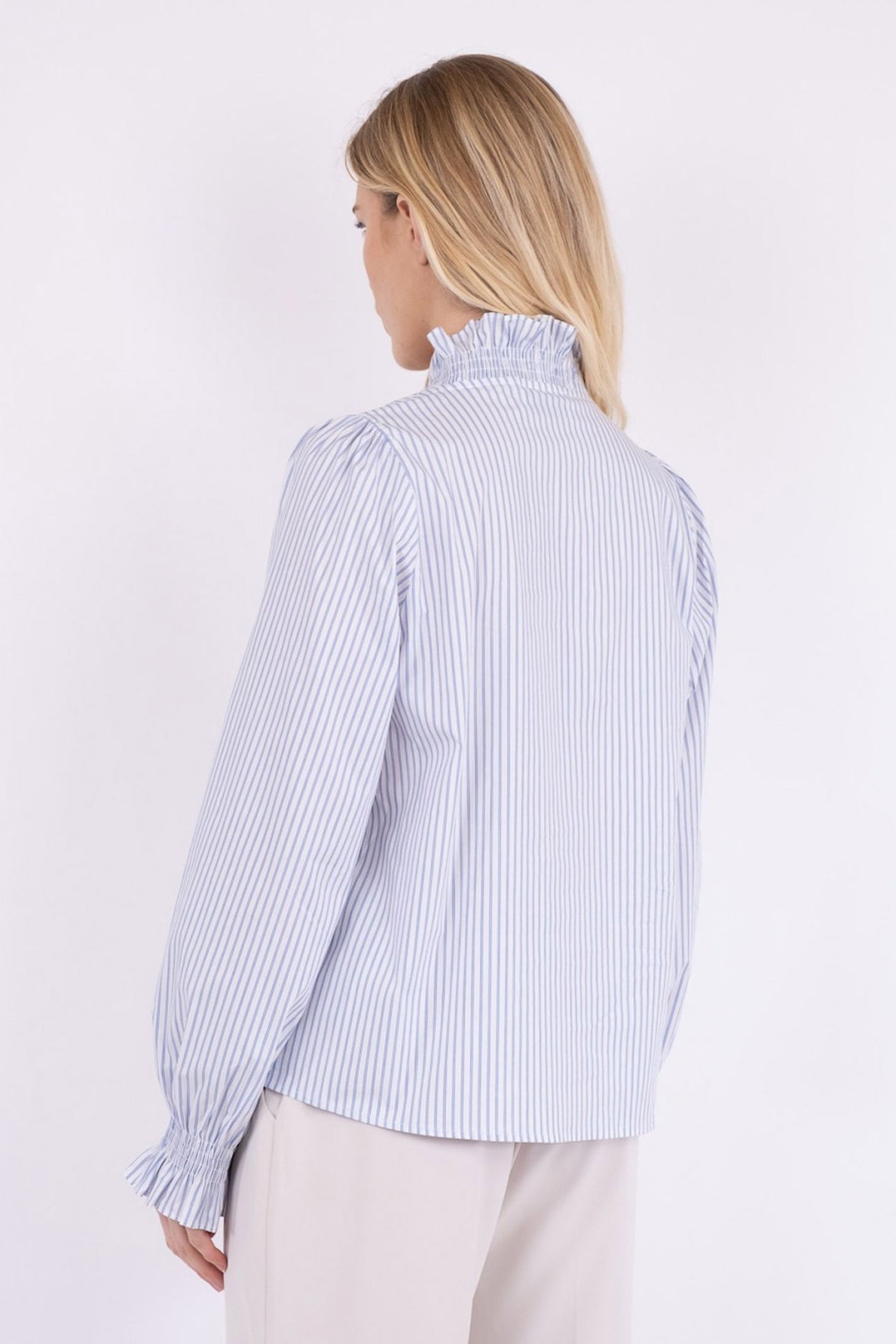 Brielle stripe White / light blue - 159701