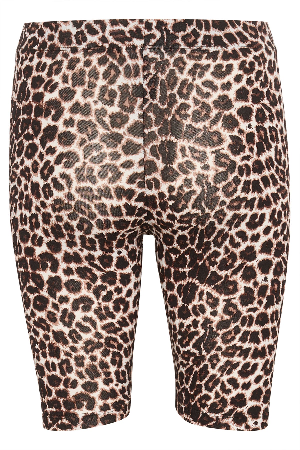 KAsally Jersey Shorts Feather Gray Leo Print - 10507769