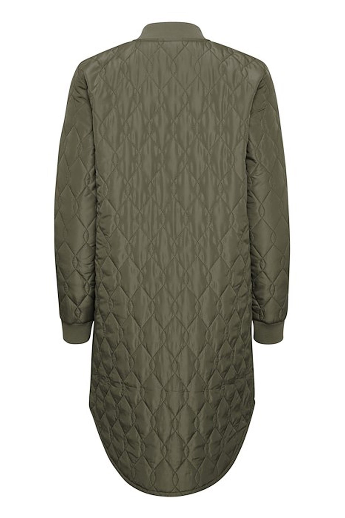 KAshally Quilted Coat GRAPE LEAF
