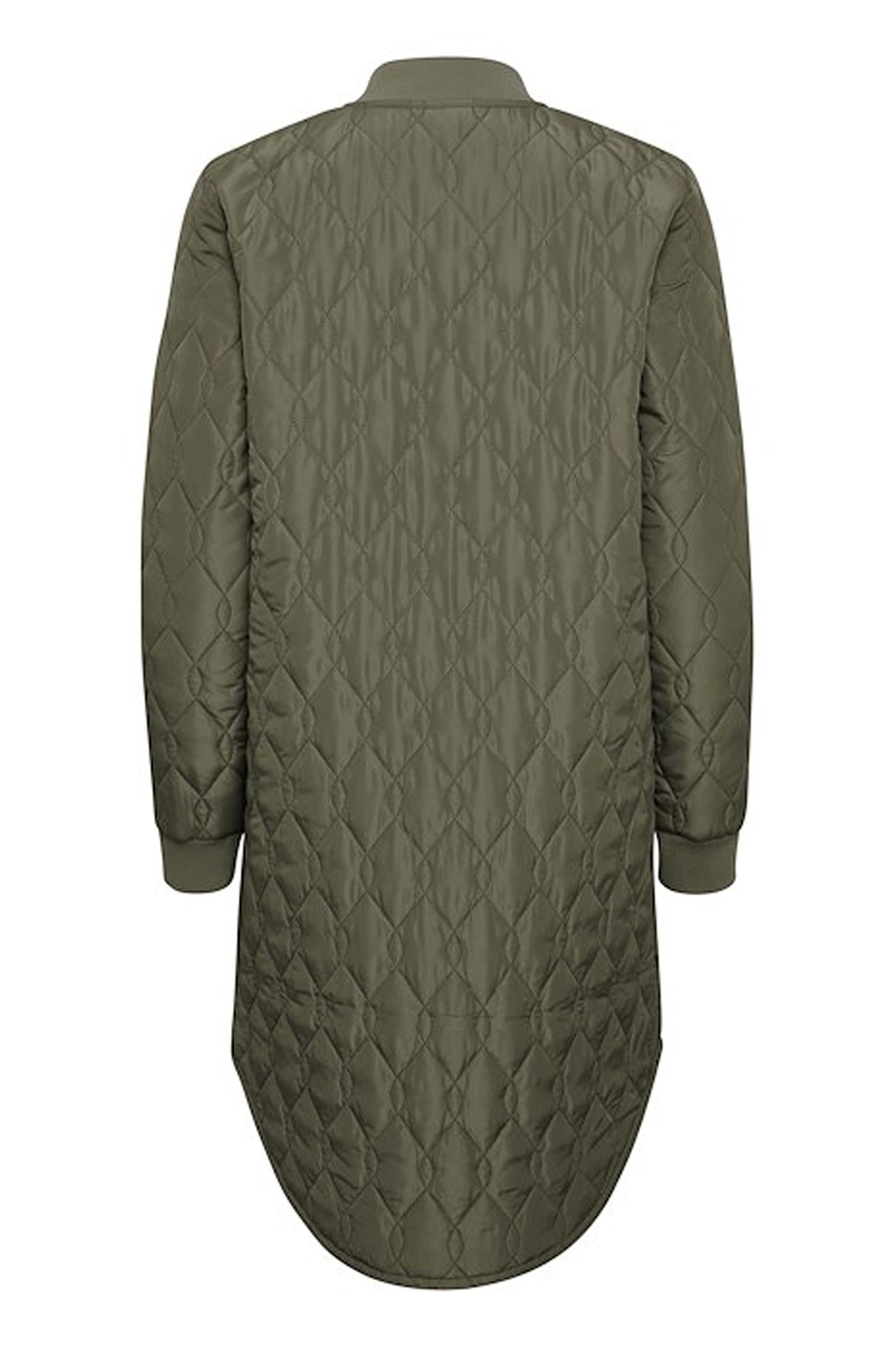 KAshally Quilted Coat GRAPE LEAF