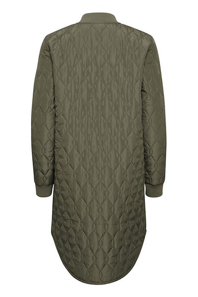 KAshally Quilted Coat GRAPE LEAF Thumbnail