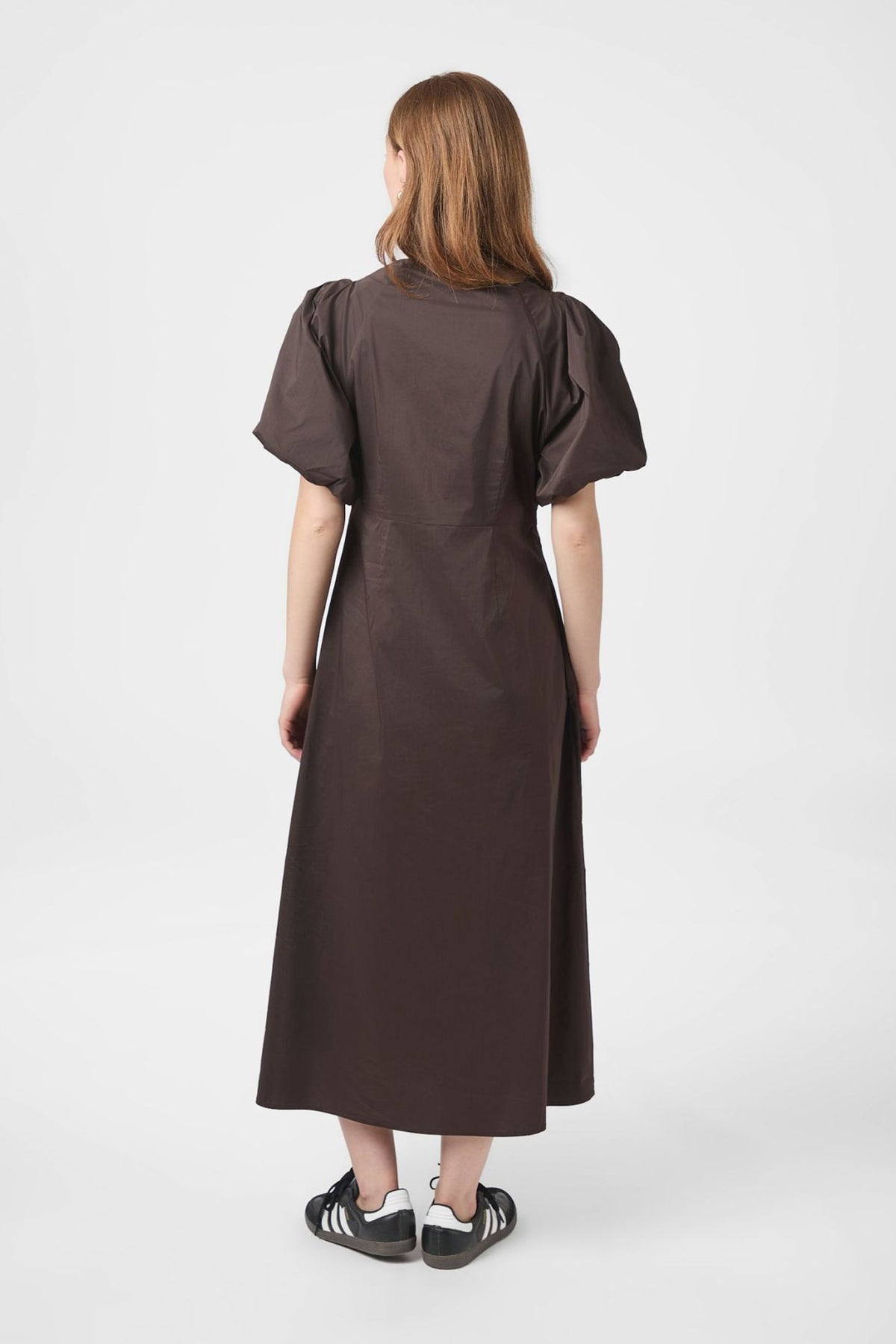 Illana Poplin Chocolate Brown - 160660