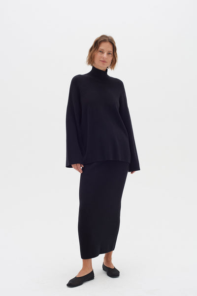 RafeeIW Skirt Black - 30108619 Thumbnail
