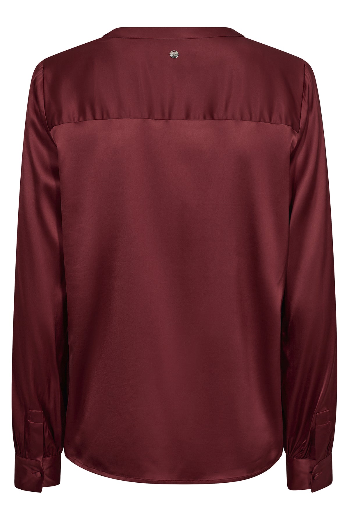 MMEnfa Satin Blouse Garnet - 155980