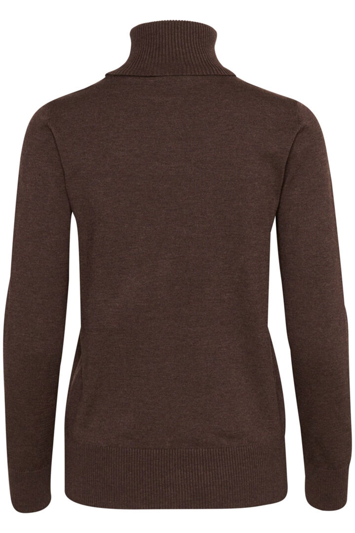 J2046, MilaSZ Rollneck Pullove Dark Oak Melange