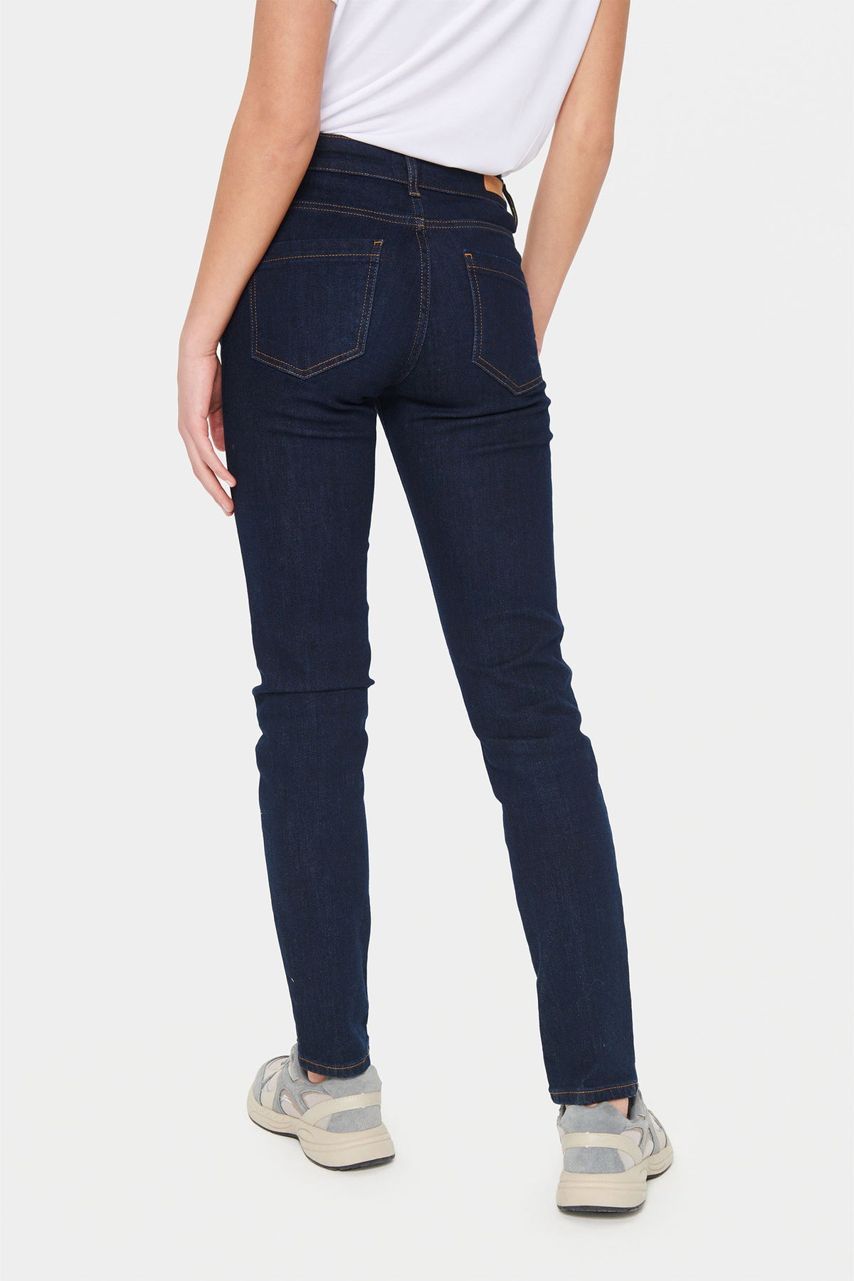 MollySZ MW Slim Jeans Dark Blue Denim - 30510050