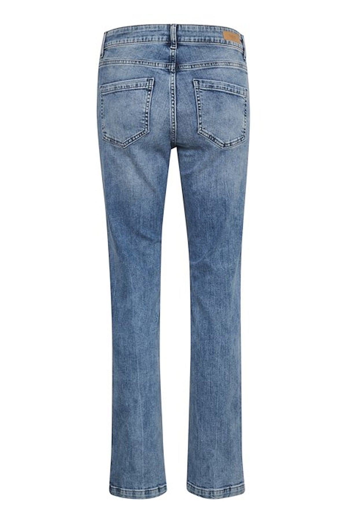 MollySZ MW Regular Jeans Light Blue Denim - 30510051