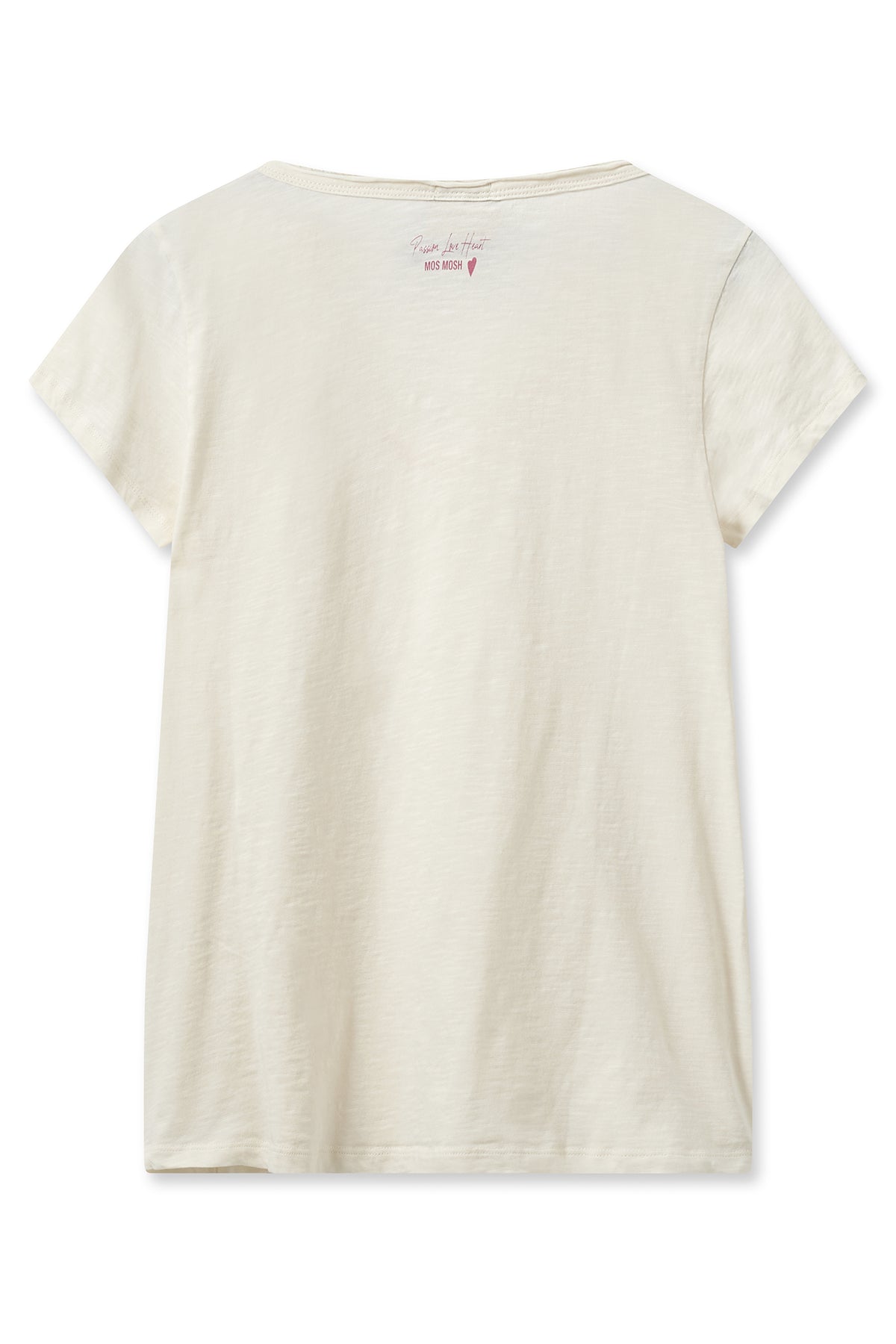 MMTulli V-SS Basic Tee ECRU - 160920