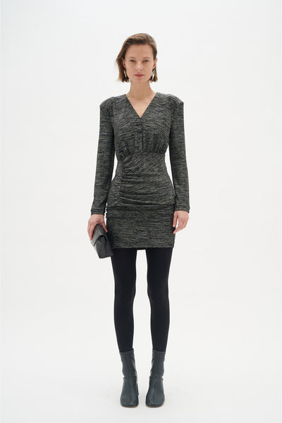 JafarIW Dress Silver Ombre - 30108869 Thumbnail