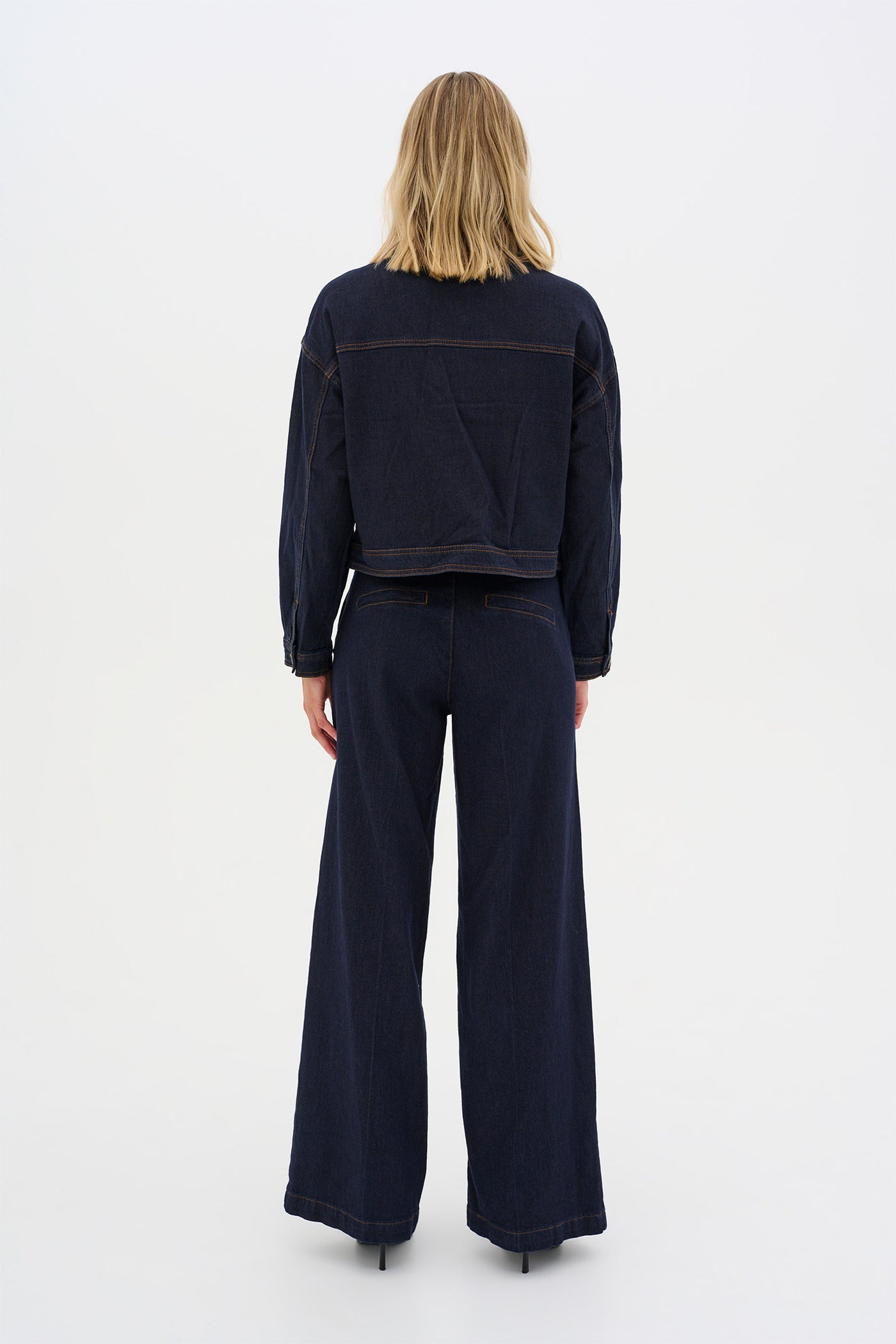 LaraMW 115 Jacket Dark Blue Un-Wash - 10704572