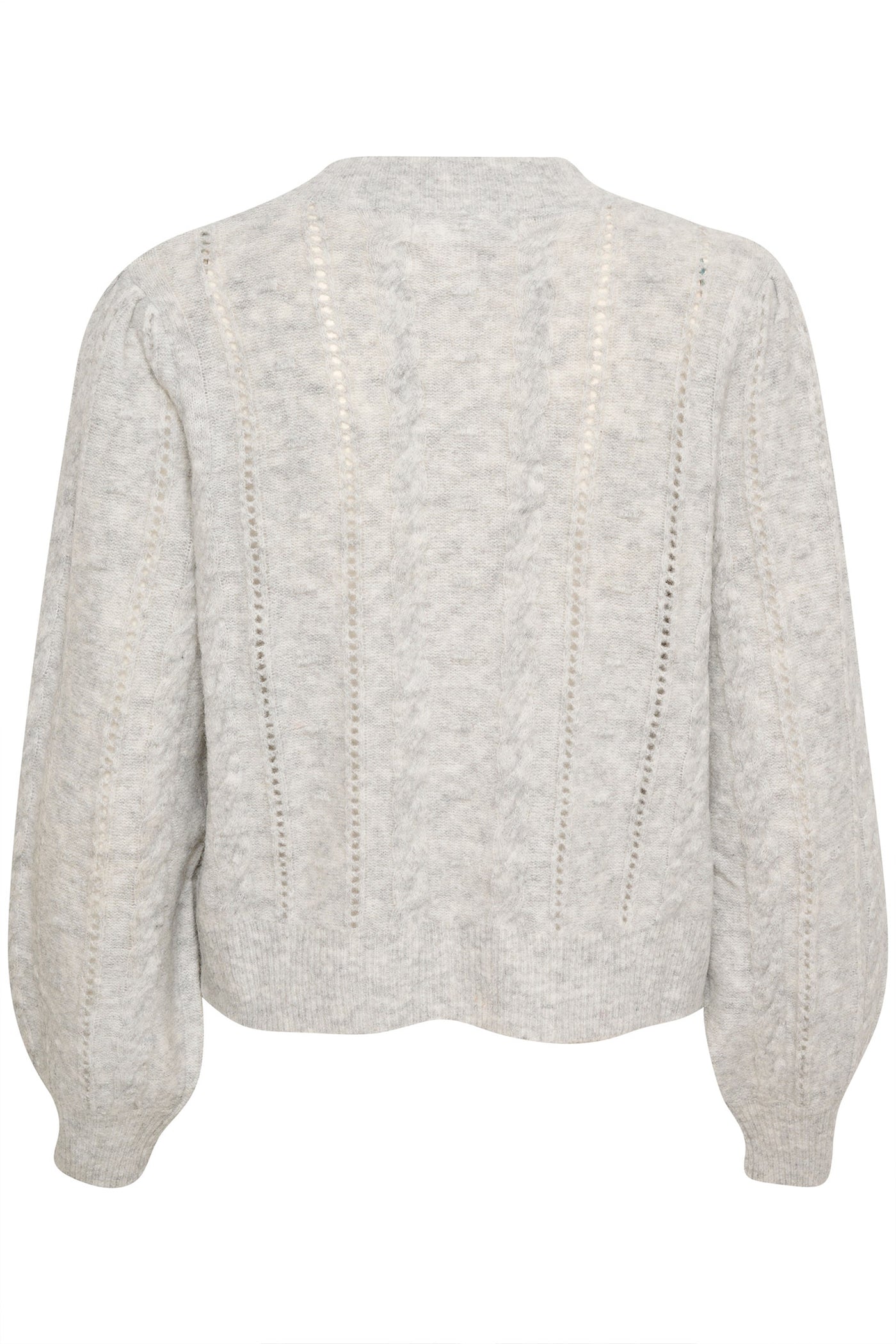 NoabelleKB Cardigan Opal Gray Melange - 10104870