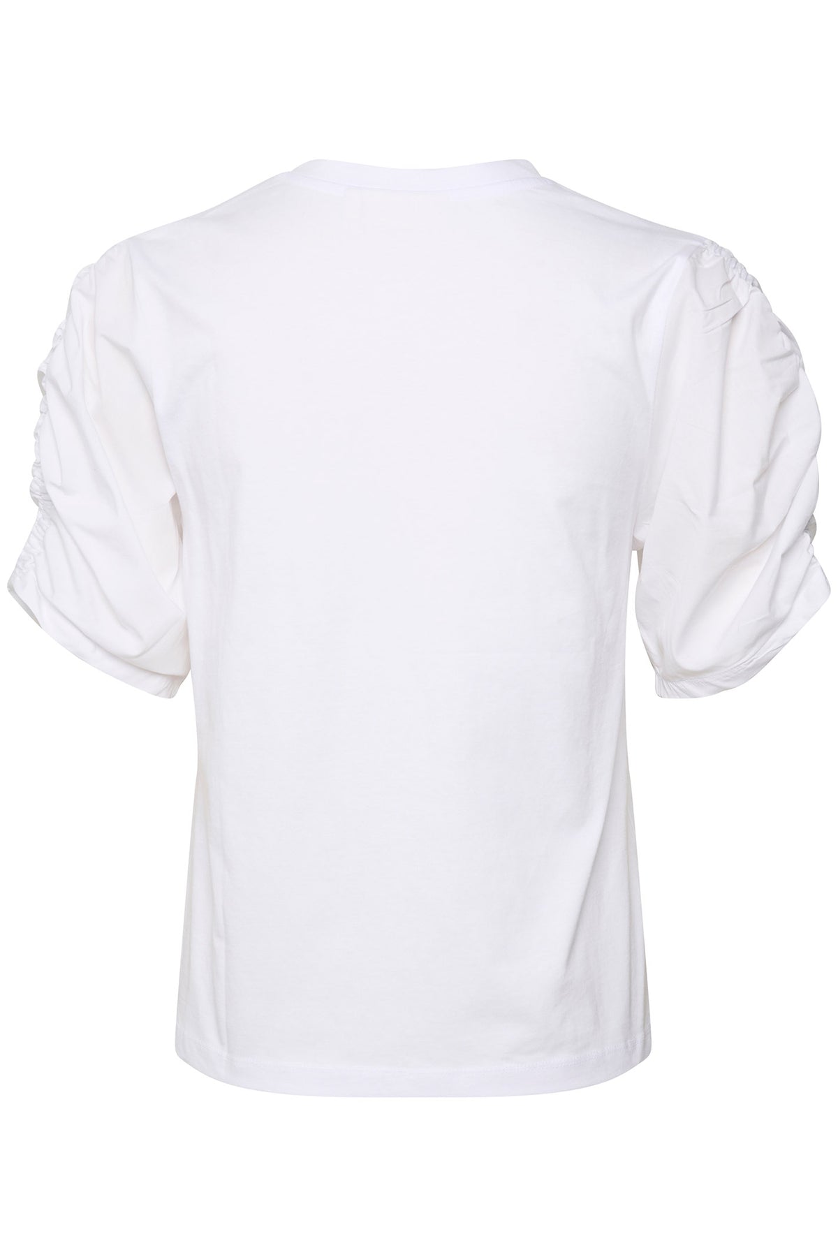 PayanaIW woven trim Tshirt Pure white - 30109204