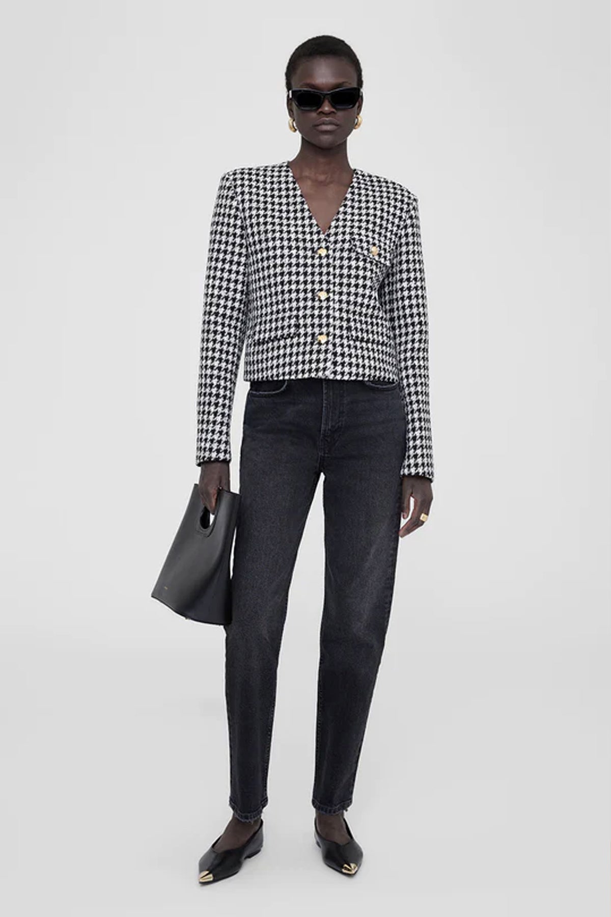 Cara Black / Cream - A-01-7205