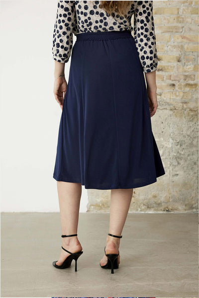 Sussi skirt Navy - 16133 Thumbnail