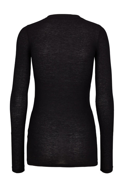 AngelaBB LS T-shirt Black - BBW1071N Thumbnail