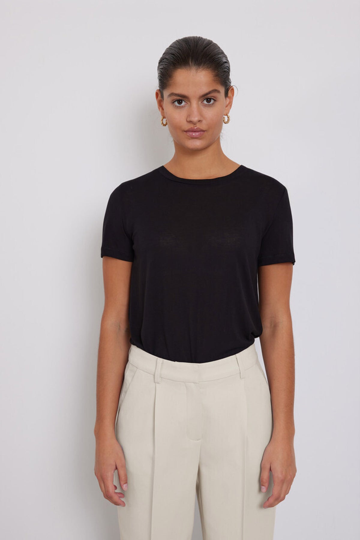 KatkaBB ss T-shirt Black - BBW1072N