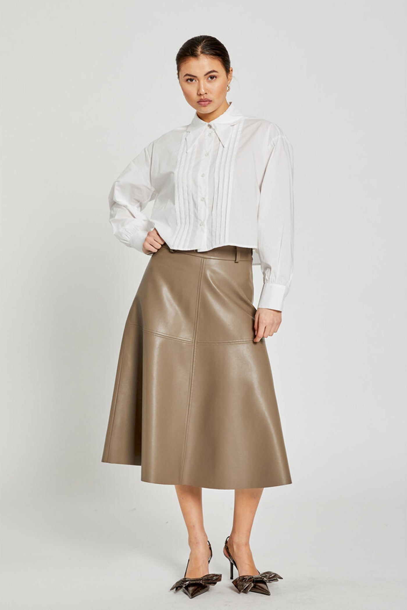 VeganiBBImma skirt Shitake - BBW3073N