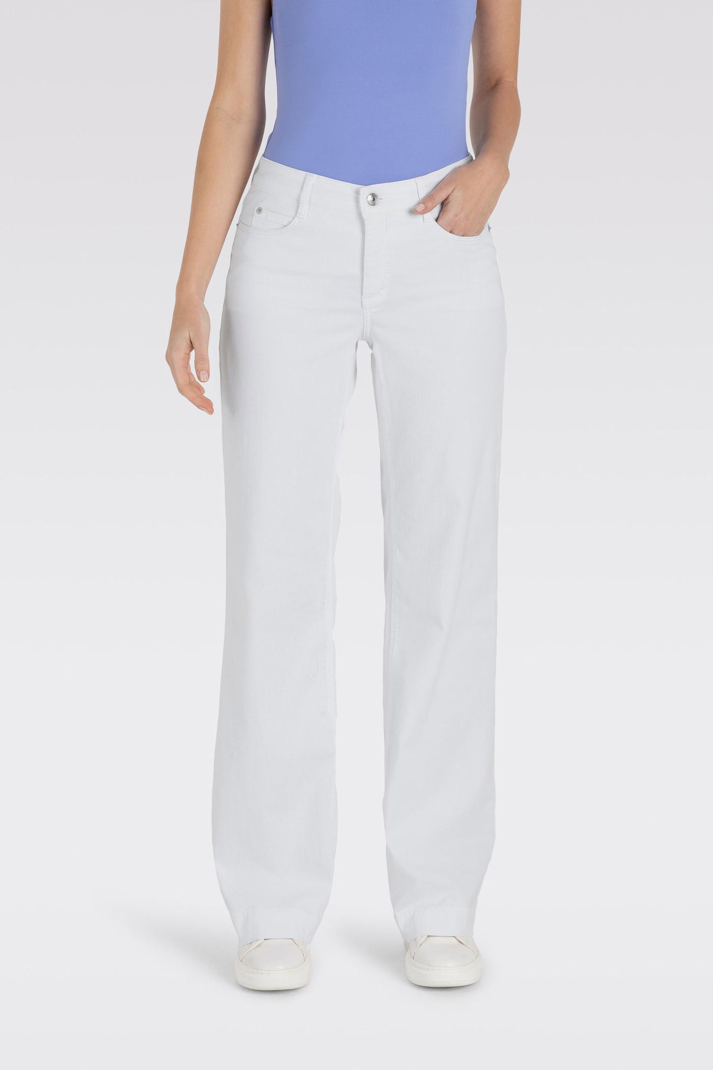 DREAM WIDE D010-white denim