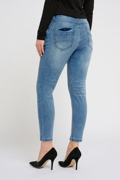 CRholly Jeans - Baiily Fit 7/8 Light Blue Denim - 10607289 Thumbnail