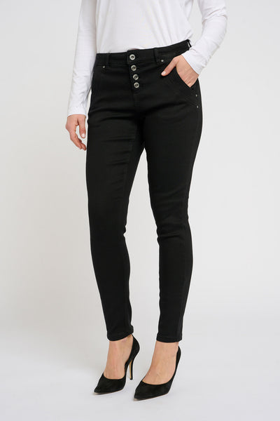 CRSandy Jeans - Baiily Fit Pitch Black Unwashed - 10610602 Thumbnail
