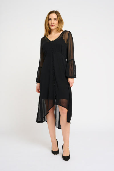 CRChery Dress - Zally Fit Pitch Black Thumbnail
