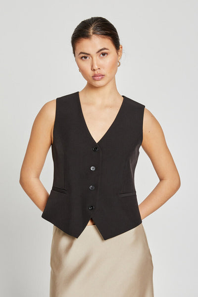 RubySusBBBielle waistcoat Black - BBW4062 Thumbnail