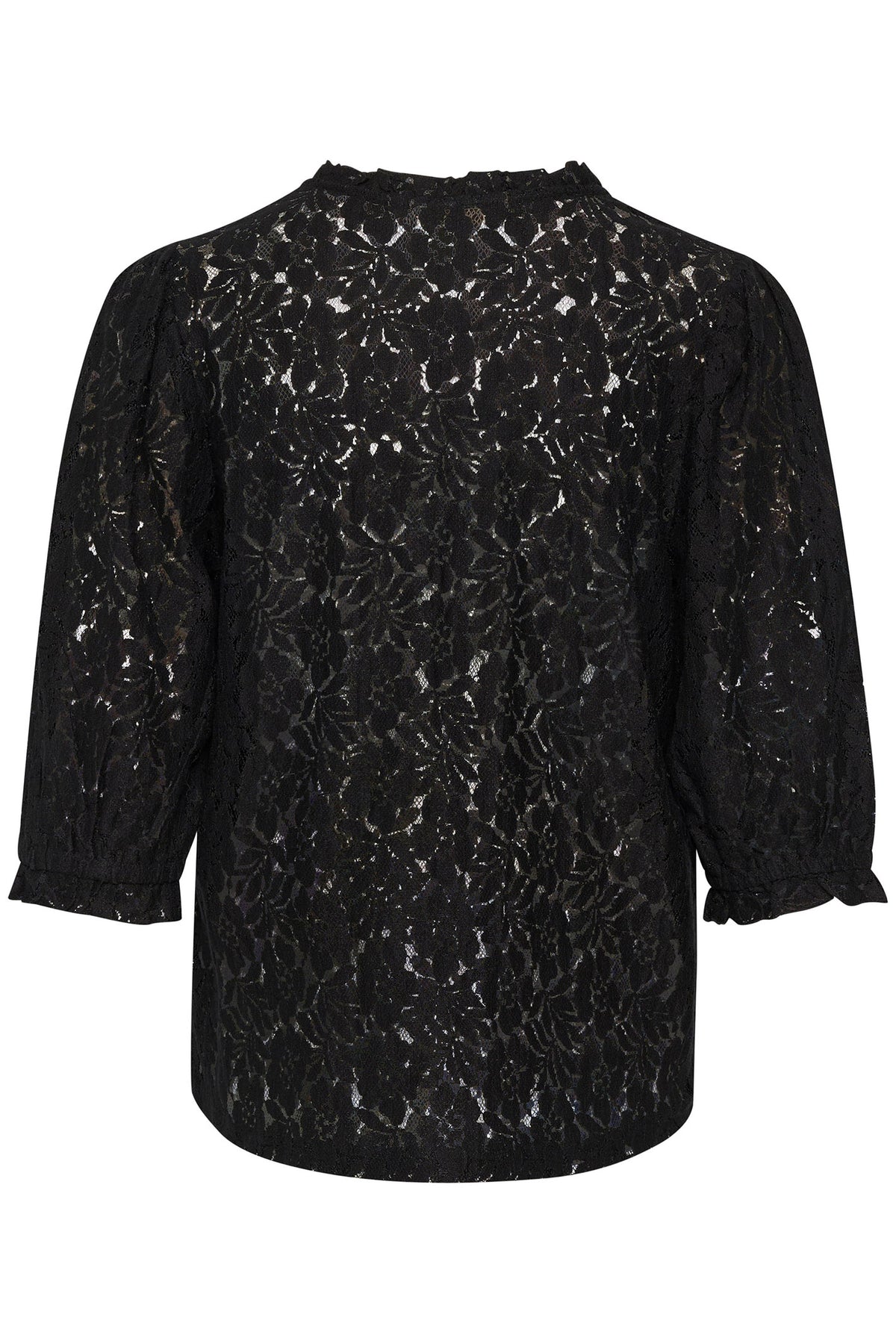CRKaspis Lace Blouse Pitch Black - 10612448