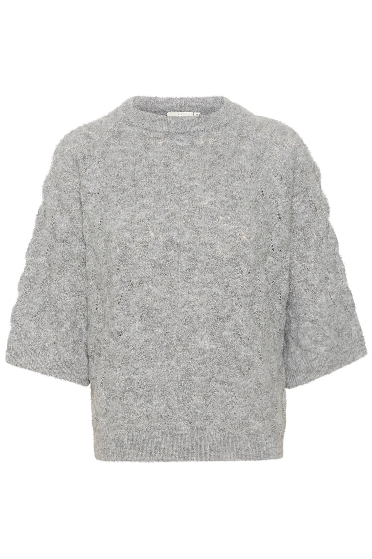 KAmalene Knit Pullover Grey Melange - 10508763