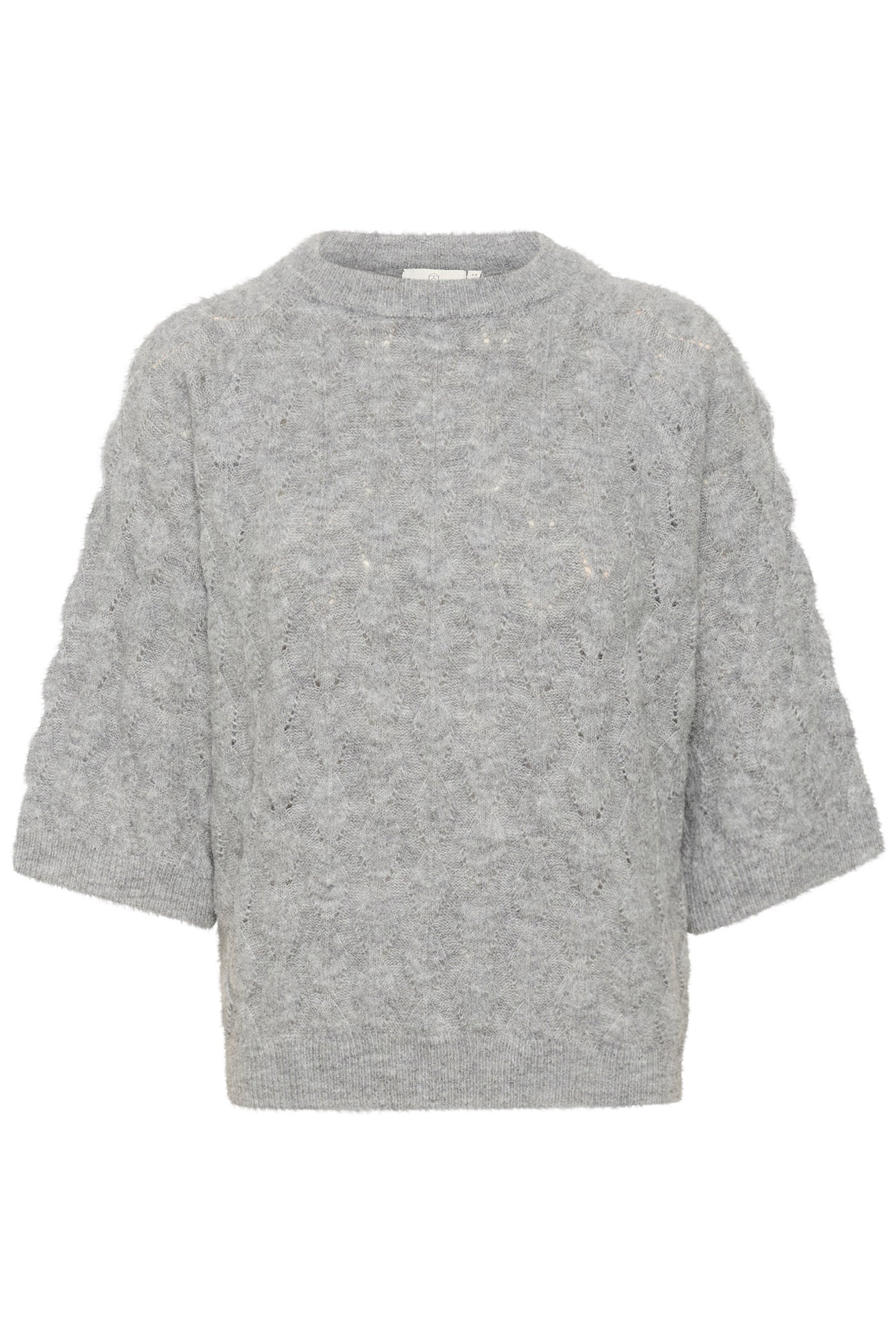 KAmalene Knit Pullover Grey Melange - 10508763