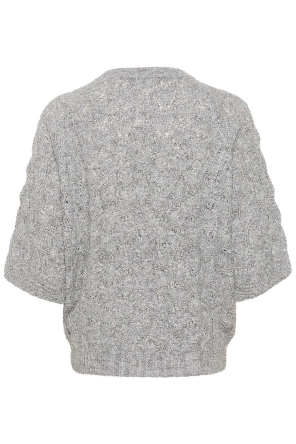 KAmalene Knit Pullover Grey Melange - 10508763