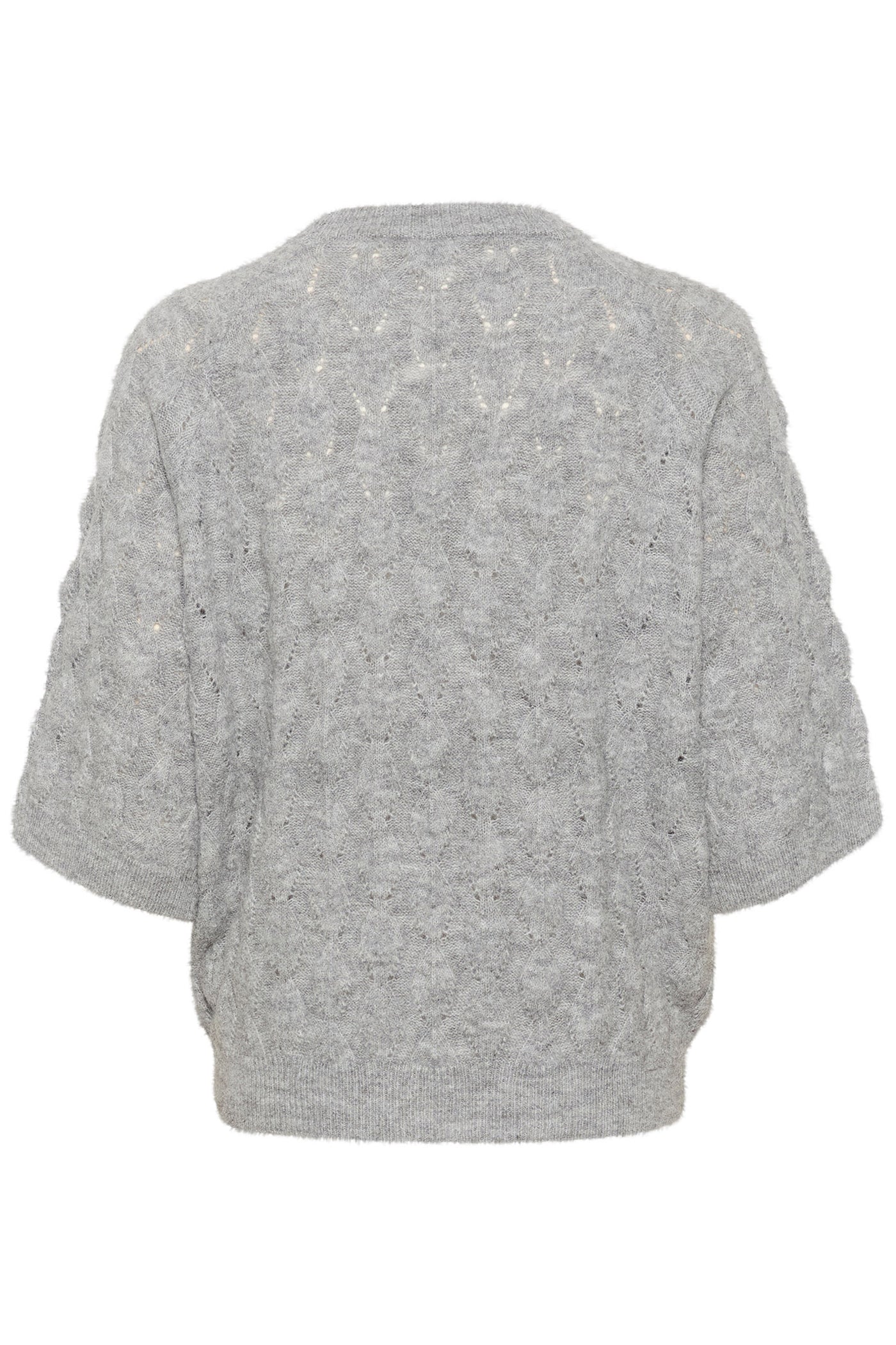 KAmalene Knit Pullover Grey Melange - 10508763