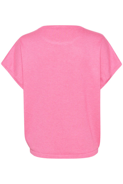 MilaSZ R-N SS Pullover Pink Cosmos Melange Thumbnail