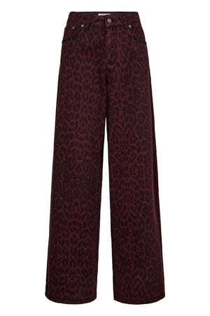 LeoCC Wide Pant 87-Winered - 31287