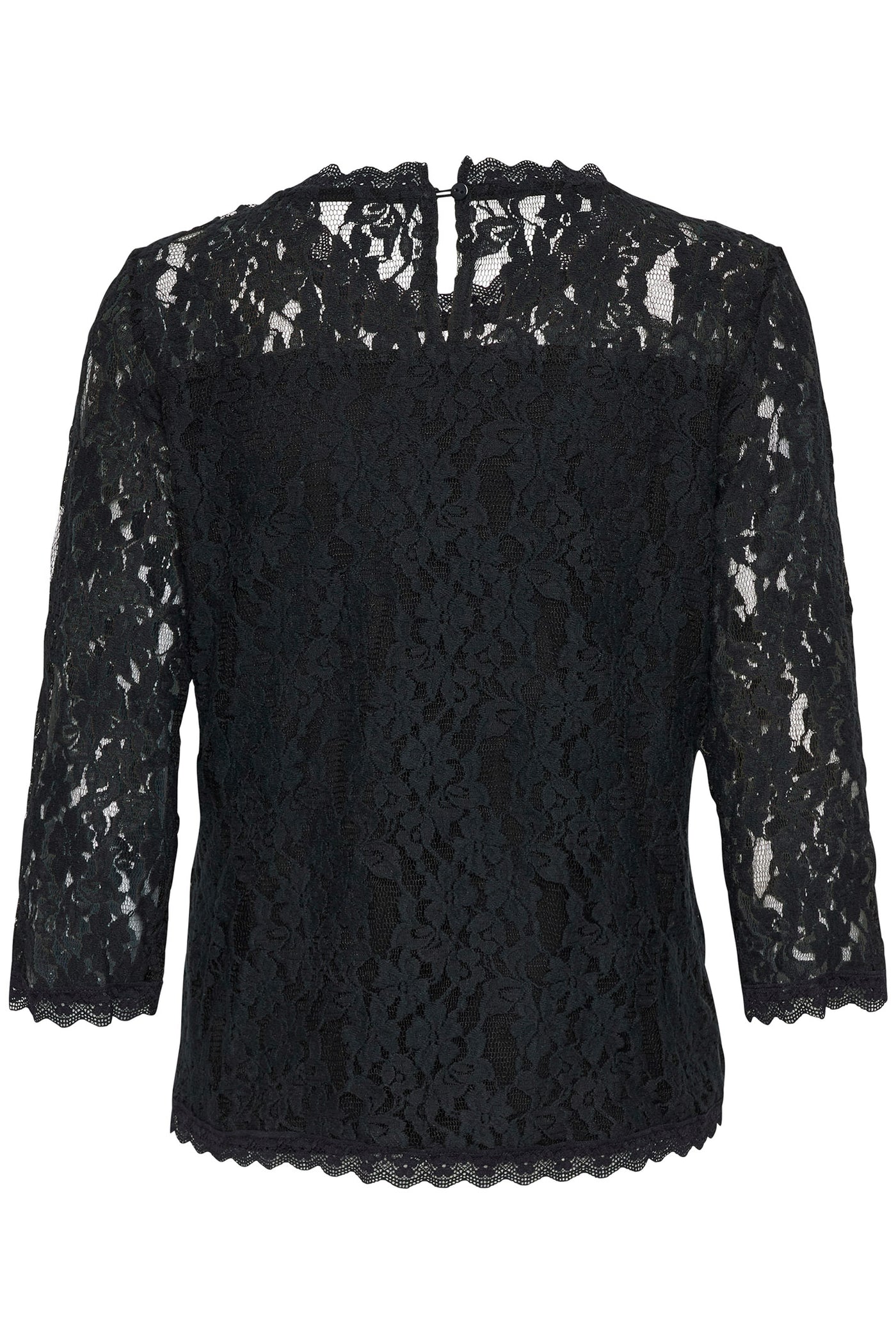 CRKit 3/4 Sleeve Blouse Pitch Black - 10613238