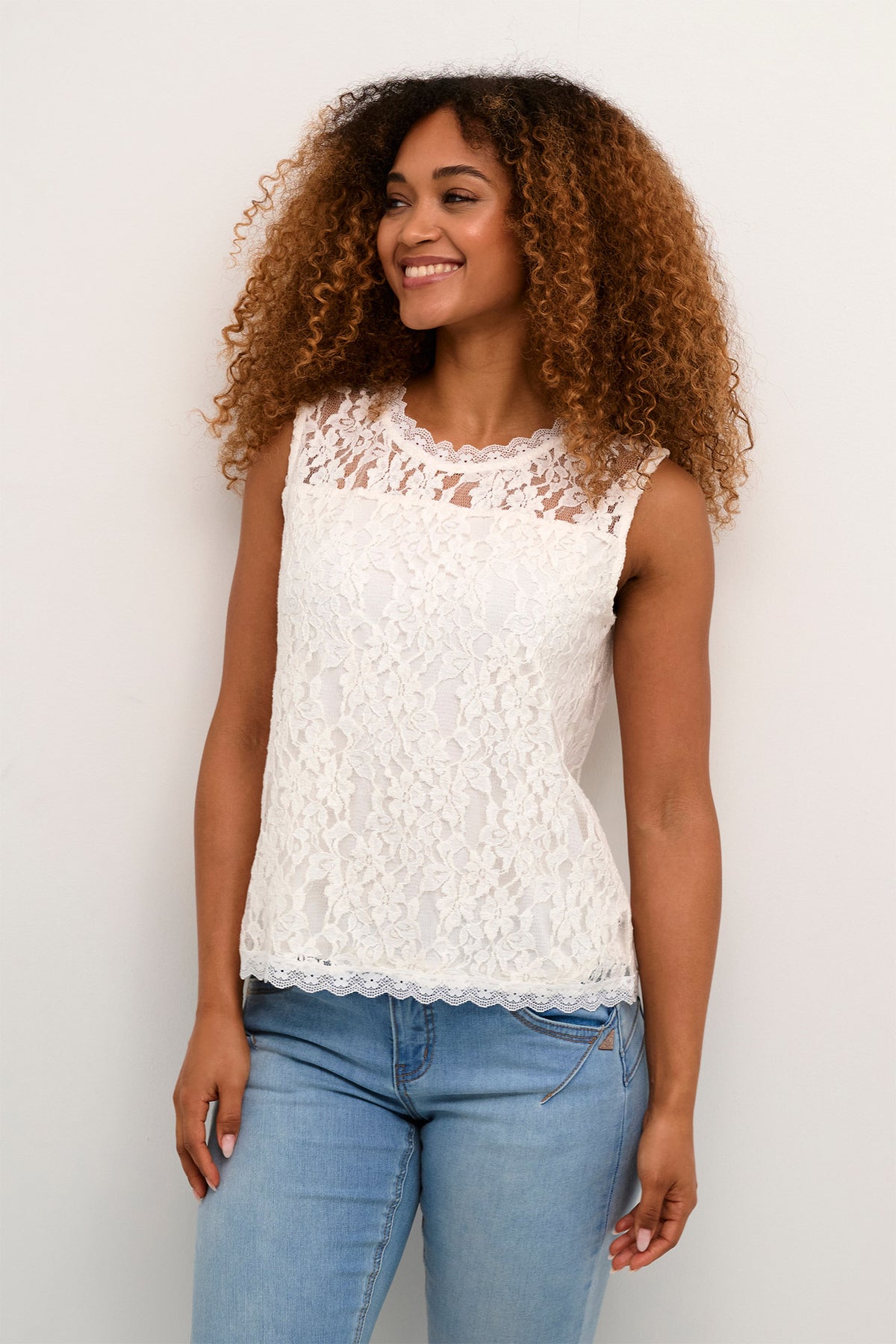 CRKit Lace Top Snow White - 10613240