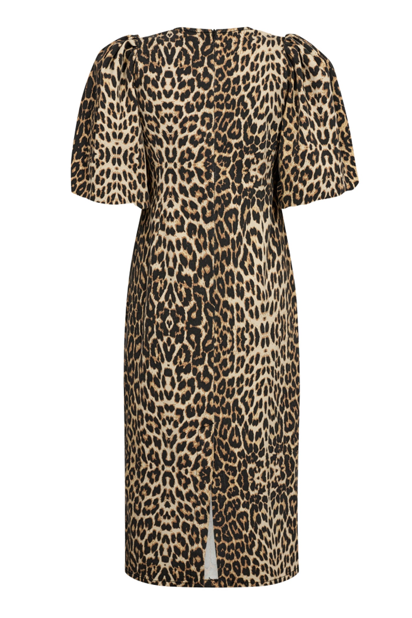 LeoCC Puff Dress 16-Khaki - 36350