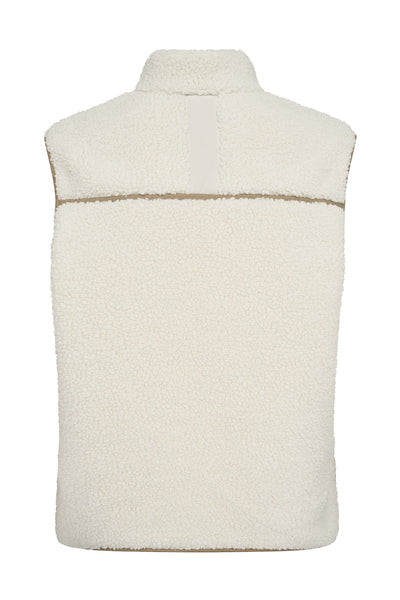MMRowe Teddy Waistcoat ECRU - 165230 Thumbnail